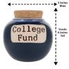 Cottage Creek Jars - College Fund Piggy Bank, College Essentials Money Bank, Graduation Gifts for Teens, School Supplies Savings Bank view 4