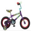Pacific Funny Monsters Character Kids Bike for Boys and Girls, Ages 3-5 Year Old, 12-Inch Wheels, Steel Frame, Coaster Brakes, Adjustable & Quick Release Seat, Purple view 2