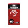 BCW Large Gaming Card Deck Case - Holds up to 100 Sleeved Cards  Red  4 Pack view 2