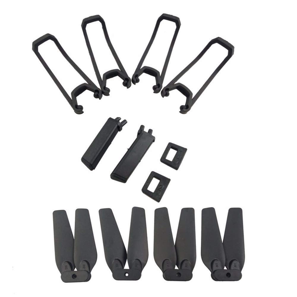 Parts & Accessories E58 S168 JY019 RC Drone Foldable Quadcopter Propeller Props Protection Frame Guard Landing Gear RC Aircraft Accessory