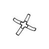 Parts & Accessories E58 S168 JY019 RC Drone Foldable Quadcopter Propeller Props Protection Frame Guard Landing Gear RC Aircraft Accessory view 2
