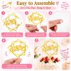 Boao 40 Pcs Happy Birthday Cake Toppers, Glitter Birthday Cake Decorations view 3