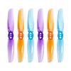 Parts & Accessories 4Pairs 8PCS HQ T65R 65mm 2 Blade Propeller Prop 1.5mm Hole Screw FPV Propeller for 1104 Motor TurboBee FPV RC Drone Toothpick - (Color: 4Pairs Purple) view 2