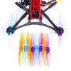 Parts & Accessories 4Pairs 8PCS HQ T65R 65mm 2 Blade Propeller Prop 1.5mm Hole Screw FPV Propeller for 1104 Motor TurboBee FPV RC Drone Toothpick - (Color: 4Pairs Purple) view 4
