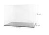 Clear Acrylic Display Case-Assemble Countertop Box for Display-Clear Display Box,Dustproof Protection Showcase for Toy Collectibles (12x8x8inch) view 2