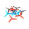 Parts & Accessories 6/12Pairs Happymodel 65mm 2.5 Inch 3-Blade Propeller 1.5mm Shaft for Toothpick Larva X HD FPV Racing Drone 1102 1103 Motor - (Color: 12Pairs Red) view 1