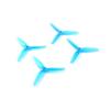Parts & Accessories 6/12Pairs Happymodel 65mm 2.5 Inch 3-Blade Propeller 1.5mm Shaft for Toothpick Larva X HD FPV Racing Drone 1102 1103 Motor - (Color: 12Pairs Red) view 3
