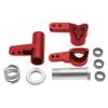 Occus Parts & Accessories 1pcs Alloy Servo Saver Set for Rc Hobby Model Car 1-10 Vrx Octane Vetta Karoo Ftx Outlaw Upgraded Hop-Up Parts - (Color: Red) view 4