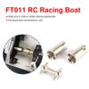 Parts & Accessories Hot! FT011-8 Metal Transmission Parts RC Boat Spare Part Components Kit RC Parts for Feilun FT011 2.4G Brushless RC Boat Parts - CN view 3