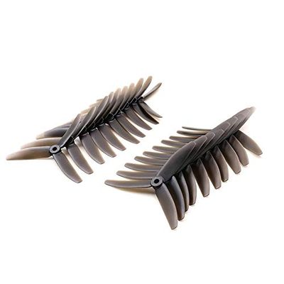 Parts & Accessories 10Pairs/lot GEPRC 5040 Transparent Three-bladed Paddles FPV Drone Propellers - (Color: Black)