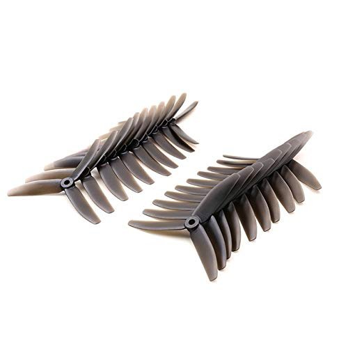 Parts & Accessories 10Pairs/lot GEPRC 5040 Transparent Three-bladed Paddles FPV Drone Propellers - (Color: Black)