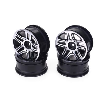 Parts & Accessories 4pcs 1/10 On-Road Drift Car 52MM Aluminum Alloy Metal Wheel Hub 1.9 Inch Climb Car Wheel Rim for Tamiya - (Color: Blue)