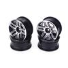 Parts & Accessories 4pcs 1/10 On-Road Drift Car 52MM Aluminum Alloy Metal Wheel Hub 1.9 Inch Climb Car Wheel Rim for Tamiya - (Color: Blue) view 1