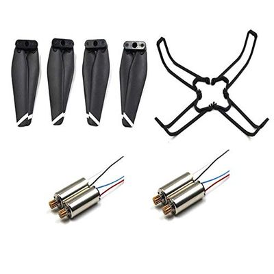 Occus Parts & Accessories SG-907 SG907 RC Drone Quadcopter Spare Parts Blade Remote Control Charging line arm Motor Shell Storage Bag Protection Ring - (Color: Set 5)