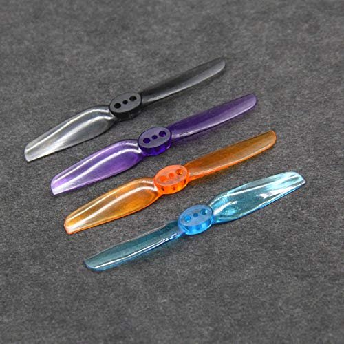 Parts & Accessories 10Pairs 20PCS HQProp HQ T65MM 65mm 2.5 Inch 2-Blade Propeller 1.5mm Hole CW CCW for FPV Racing Quadcopter Drone Toothpick Frame - (Color: 5Pairs Orange)