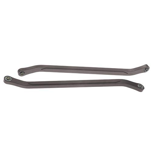 Parts & Accessories 2pcs Machined Alloy Rear Axle to Chassis Links for Rc Hobby Model Car 1-10 Vrx Octane Vetta Karoo Ftx Outlaw Upgraded Hop-Up - (Color: Titanium)