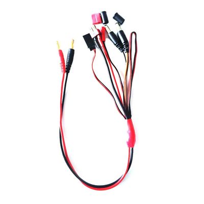 Parts & Accessories 5-in-1 Banana Plug Squid Charge Lead Cord Adapter - T-Plug JST Futaba RC Products