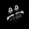 Occus Parts & Accessories CNC Alloy Front and Rear Wheel Bearing Base Kit for 1/6 FS Racing FG Monster Hummer ROVAN Big Monster Truck RC CAR Toys Parts - (Color: Front Silver) view 1