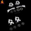 Occus Parts & Accessories CNC Alloy Front and Rear Wheel Bearing Base Kit for 1/6 FS Racing FG Monster Hummer ROVAN Big Monster Truck RC CAR Toys Parts - (Color: Front Silver) view 2