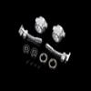 Occus Parts & Accessories CNC Alloy Front and Rear Wheel Bearing Base Kit for 1/6 FS Racing FG Monster Hummer ROVAN Big Monster Truck RC CAR Toys Parts - (Color: Front Silver) view 4