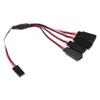 Parts & Accessories 150MM Triple 4-Way Servo Extension Y Style Cable Wire for JR Futaba RC Car Parts view 3