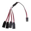 Parts & Accessories 150MM Triple 4-Way Servo Extension Y Style Cable Wire for JR Futaba RC Car Parts view 4