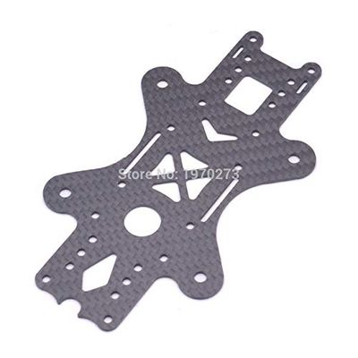 Parts & Accessories Carbon Fiber 2mm Top Bottom Plate Board Upper Lower for V2 XL5 232mm / XL6 283mm / XL7 294mm / XL8 360mm RC FPV Freestyle Frame - (Color: Bottom Plate)