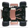 Parts & Accessories Aluminum Oil Dampers/Shocks for Tamiya CC-01/WR-02/CW-01/GF-01/G6-01/DT-02/TT-02 - (Color: for cc01) view 4