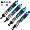 Parts & Accessories 4pcs Adjustable HSP 108004 08041 Aluminum Oil Shock Absorber Oil Filled Upgrade Parts for 1:10 Off Road Monster Truck RC Car 4WD - (Color: Grey 8028-D2) view 2
