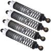 Parts & Accessories 4pcs Adjustable HSP 108004 08041 Aluminum Oil Shock Absorber Oil Filled Upgrade Parts for 1:10 Off Road Monster Truck RC Car 4WD - (Color: Grey 8028-D2) view 3
