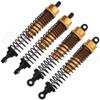 Parts & Accessories 4pcs Adjustable HSP 108004 08041 Aluminum Oil Shock Absorber Oil Filled Upgrade Parts for 1:10 Off Road Monster Truck RC Car 4WD - (Color: Grey 8028-D2) view 4