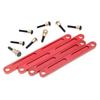 CODA RACING RC Alloy Front&Rear Camber Link Set for Traxxas 1/10 Rustler Stampede Slash 4X4 4WD-Replaces Part 3641 view 3