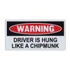 Crazy Novelty Guy Funny Warning Magnets, Practical Joke Magnet Set, 3 Magnets, Removable and Reusable! view 3