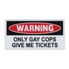 Crazy Novelty Guy Funny Warning Magnets, Practical Joke Magnet Set, 3 Magnets, Removable and Reusable! view 4