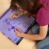 Nebulous Stars Fantasy Horses Sketchbook for Kids - 35 Large Stenciled Purple Pages - Comes with 80 Stencils view 2