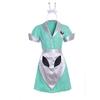 Fortunehouse Roswell Crashdown Cosplay Costume Liz Parker Cafe Waitress Maid Dress Costume L view 1
