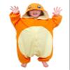 SAZAC Kigurumi - Pokemon - Charmander - Onesie Jumpsuit Halloween Costume -Kids Size (5-9 Year Old) Orange view 1