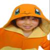 SAZAC Kigurumi - Pokemon - Charmander - Onesie Jumpsuit Halloween Costume -Kids Size (5-9 Year Old) Orange view 4