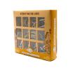 Ancient Metals 12-Piece Metal Puzzle Set  Brain Teaser Disentanglement Puzzles for Adults & Teens, Logic Game Gift for Men, Stress Relief Desk Toys, Unique Metal Mind Challenges view 2