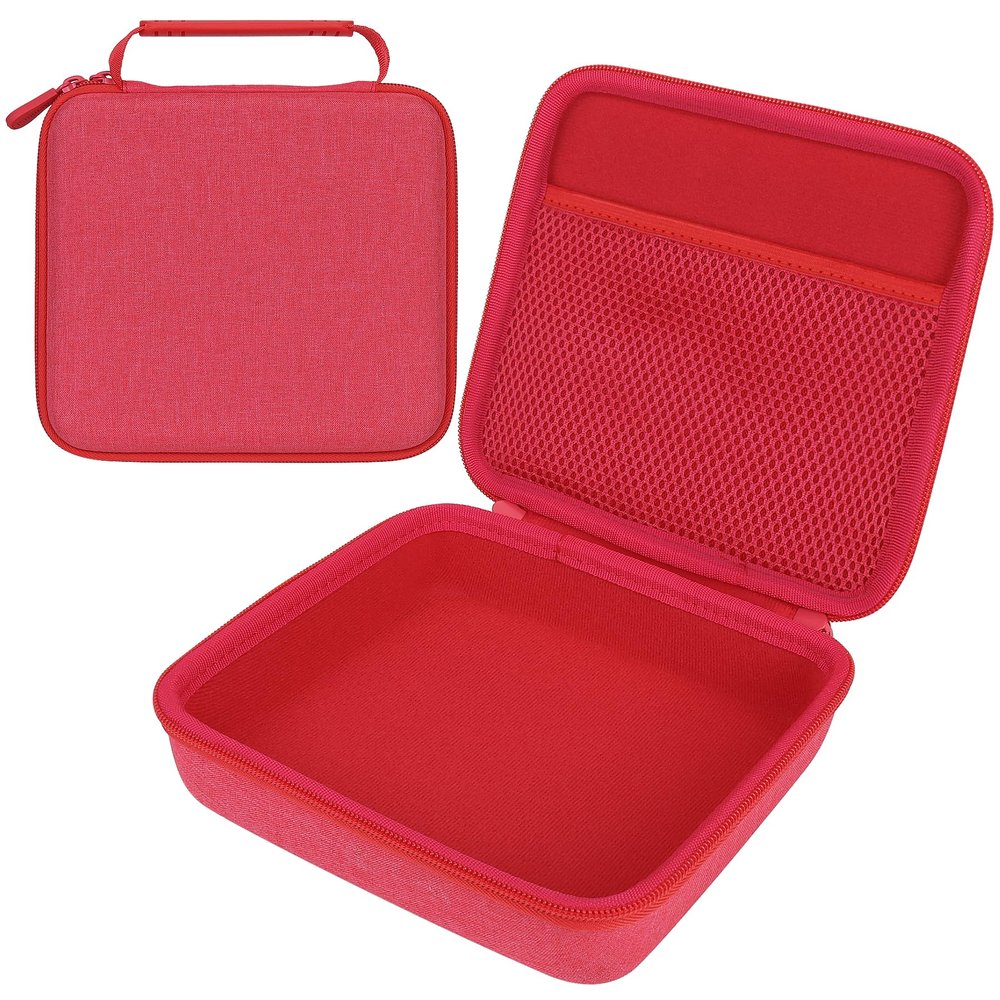 Aenllosi Hard Carrying Case Compatible with Air Hogs Zero Gravity Race Car,Storage Box for Zero Gravity Sprint Wall Climber & Charging Cable(Case Only,Red)