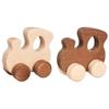 GoKi 55919 Locomotora para coger, Nature Baby Balls, Brown (Brown) view 1