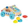 Goki 58718 Box Shapes- Drag car Baby Balls, Multi-Coloured (Multi-Coloured) view 1