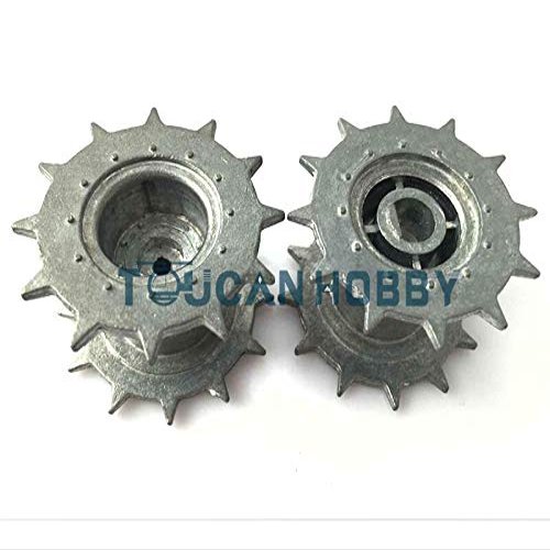 Vehicles-OCS Occus 1/16 Scale Metal Sprockets Driving Wheel Walker Bulldog RC Tank 3839 TH00241