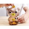 DreamsEden Cute Bear Piggy Bank, Small Plastic Money Coin Box Saving Pot, 5.9''H view 3