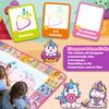Aqua Water Doodle Mat - Kids Drawing Mat Toddlers Educational Toys for Age 3 4 5 6 7 8 Year Old Boys Girls Gifts - Neon Color Mat Doodle Board Writing Drawing Toys Holiday Christmas Birthday Gifts view 3