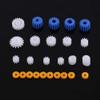26pcs Plastic Spindle Gears Sleeve Kit 2MM/2.3MM/3MM/3.17MM/4MM for DIY Cars Robots Model Making Accessories view 1