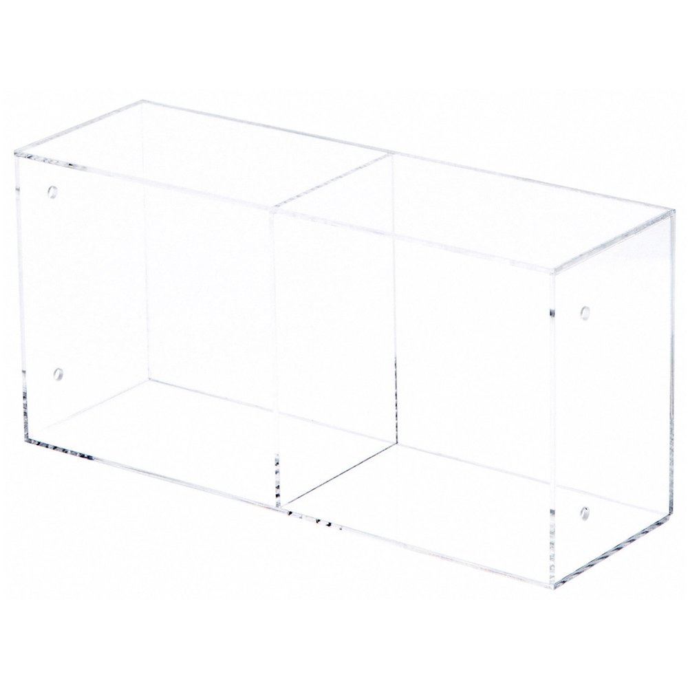 Plymor Clear Acrylic 26-CD Display Tray, 12.25" W x 6" D x 4" H (6 Pack)