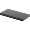 Plymor Black Rectangular Acrylic Display Base, 4" W x 2" D x 0.375" H, Pack of 12 view 1
