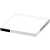Plymor Clear Square Acrylic Display Base, 3" W x 3" D x 0.375" H, Pack of 12 view 1