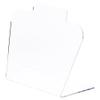 Plymor Clear Acrylic Basic Short Necklace Display Stand, 8.5" W x 4" D x 7.75" H (6 Pack) view 1
